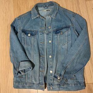 Topshop Oversize Denim Jacket